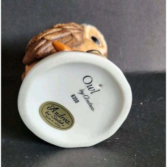 Vintage Baby Owl by Andrea by Sadek #6350 Porcelain Made in Japan - Picture 5 of 6